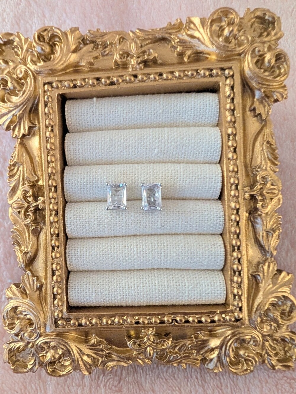 💎 Discount 💎 4 Carat Stud Earrings Moissanite - Diamond Stud Style - Picture 6 of 11
